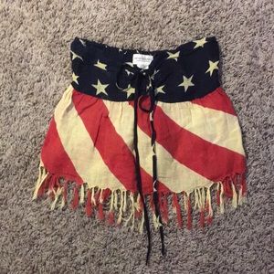 Ralph Lauren Americana strapless top